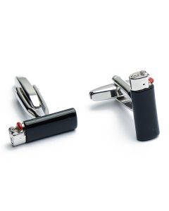 N-1260 Manchetknopen - Zwarte BIC Aansteker 1.jpg