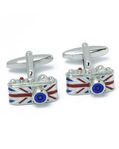 N-3032 Manchetknopen - Camera Fototoestel met Britse Vlag 1.jpg