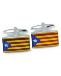 N-3055 Manchetknopen - Catalaanse Vlag Catalonie 1.jpg